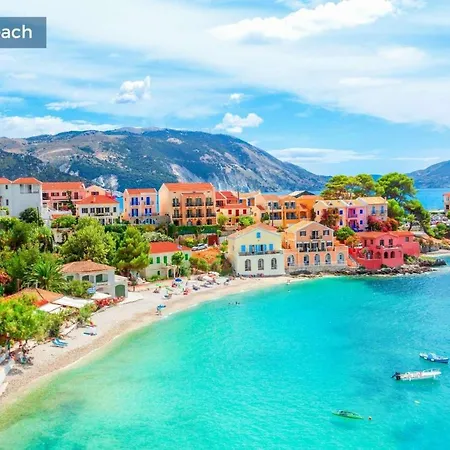 Athina Lourdas Kefalonia ヴィラ トラペザキ